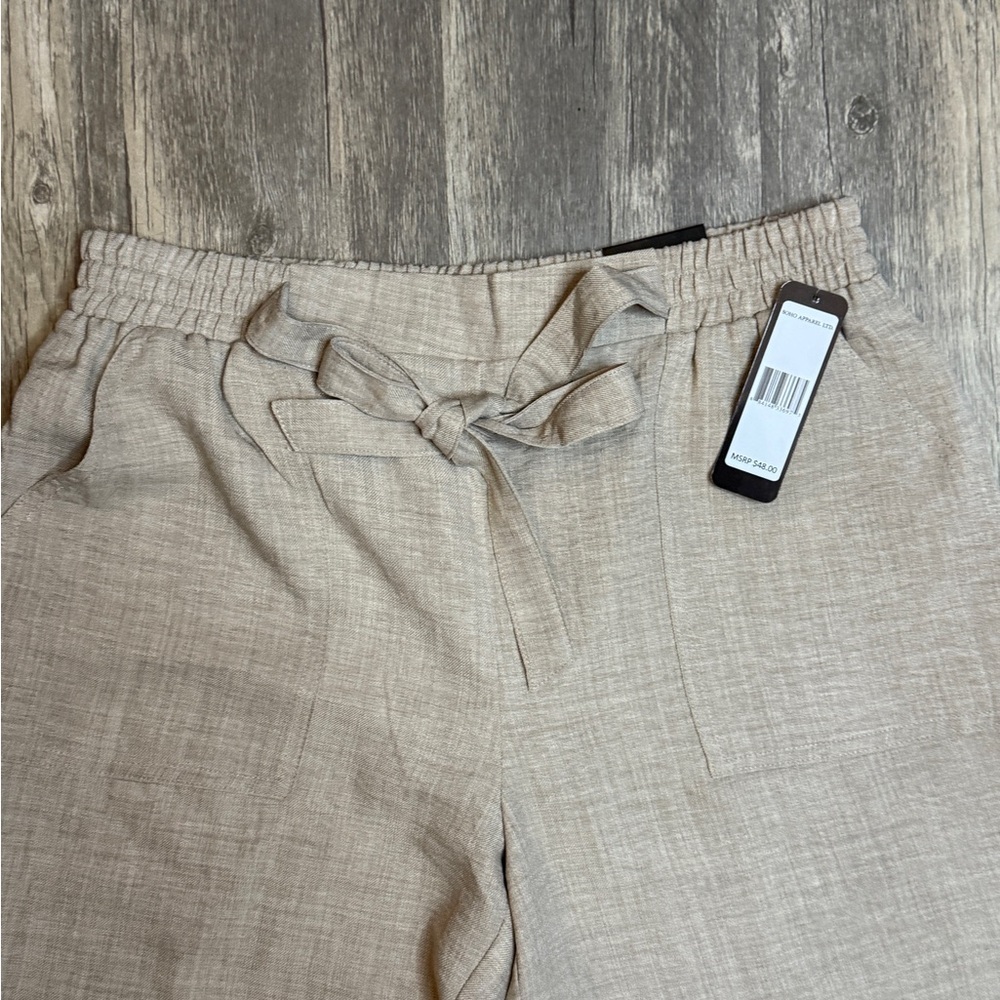 Soho Apparel Tan Wide Leg Pants - Picture 4 of 5